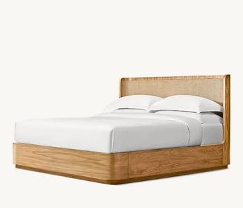 Cane Boho-Chic Bed