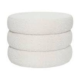 Bali Pouf - Fully Upholstered With High Quality Fabrics