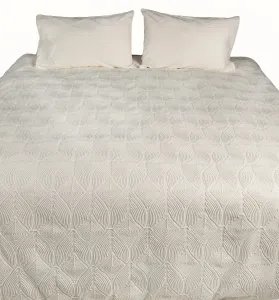 Geometric Chenille Duvet Set
