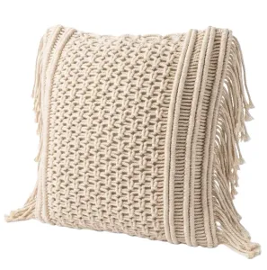 Net Macramé Cushion