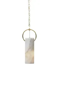 نجفة جريب سسبنشن - بيضاء