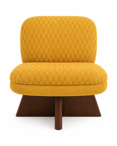 Sol Upholstered Beech Wood Accent Chair