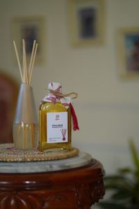 (مجموعة دفيوزر بالشاي الابيض (معطر جو منزلي