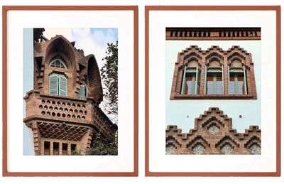Barcelona Brick Building Set of 2