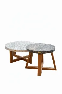 Babi Cast Stone Coffee Table