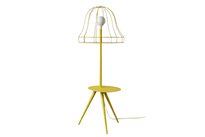 Yellow Wireframe Table & Floor Lamp YL-F-2941-Y
