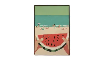 Watermelon Shore Wall Art