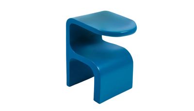 Quietude Curve Fiberglass Side Table