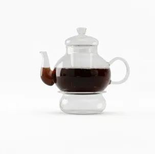 إبريق شاي زجاجي