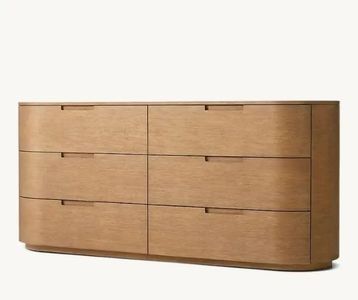 Leisure Wooden Dresser 6 drawers