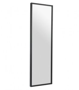 Ayla Rectangular Mirror With Black Frame – Modern Full-Length Design