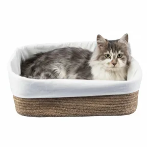 SquareCozy Macrame Storage with Inner Cover