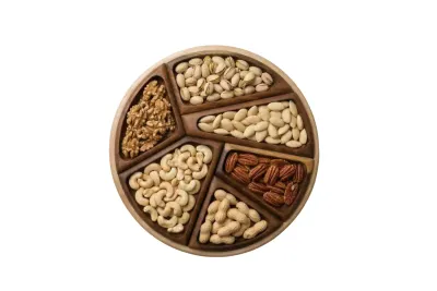 Geometric Nuts Platter