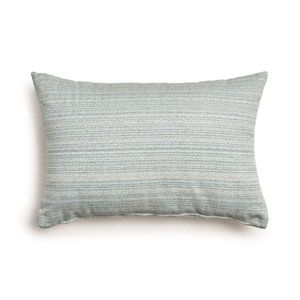 وسادة بنقشة أزرق عاجي