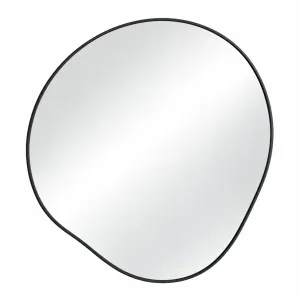 Willie Modern Round Wall Mirror for Minimalist Spaces