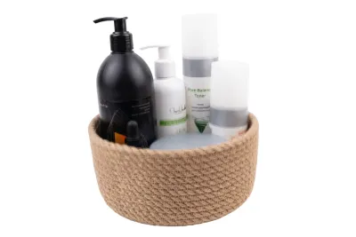 Handmade Woven Jute Basket