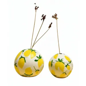 Lemon Vase Set