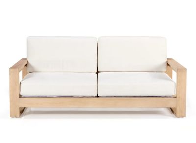 كنبة بروكلين خارجية من خشب الزان