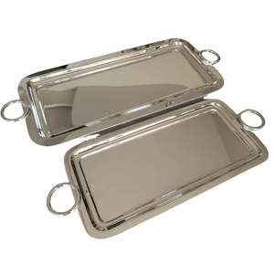 Silver Rectangular Tray