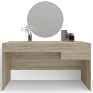 Alice Dressing Table with Drawers and Open Leg Space