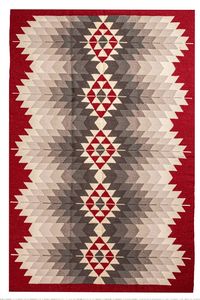 Woolen Way Rug - Handmade Wool Kilim