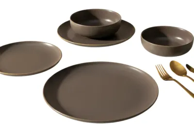 Mocha Matte Dinner Set