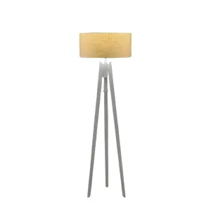 White Tripod Floor Lamp
