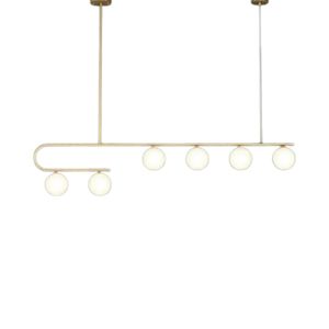 Gold And White Ceiling Lamp - YL757