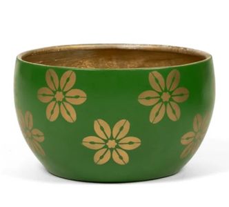 Green Flower Bowl