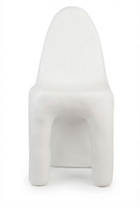 Terra Fiberglass Sculptural Dining Chair