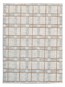 Nordic Grid Chenille Rug