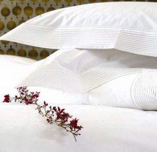 Plisse Single Duvet  - Beige