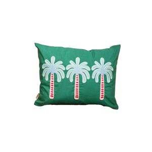 Palm Haven Cushion – Tropical Decor