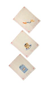 Pretty Blue Kitchen Towel Set – Set of 3