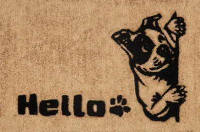 Puppy Peek Tufted Door Mat - Oriental Weavers