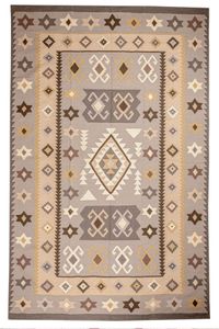 Loom of Light Rug - Handmade Wool Kilim