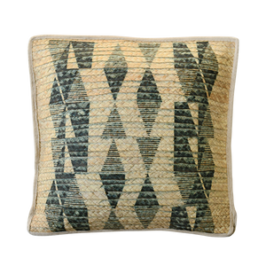 Black Abstract Khoos Cushion