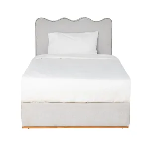 Waves Bed Fully Upholstered