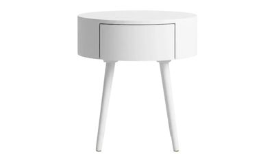 Maple Night Table - Round Design - Sturdy Wood