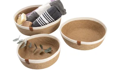 Bethan Woven set of 3 jute plates