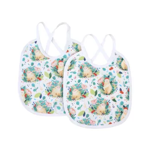 Cuddly Teddy Bib (Set of 2)