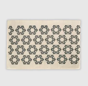 Afandina Kilim Rug – Handwoven Wool With Geometric Floral Patterns