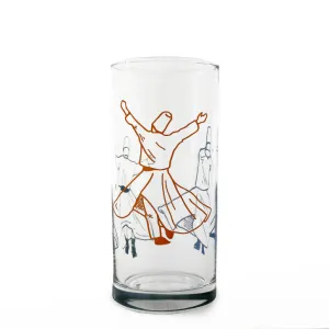 Mindada Istanbul Sufi Highball Glass - 290ml - 6 Pieces
