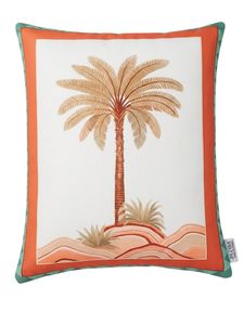 Single Palm Fabric Cushion