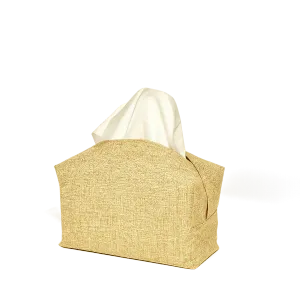 Jute Tissue Box Cover