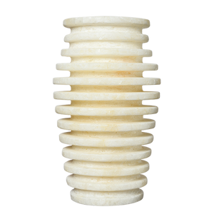 Layered Alabaster Vase