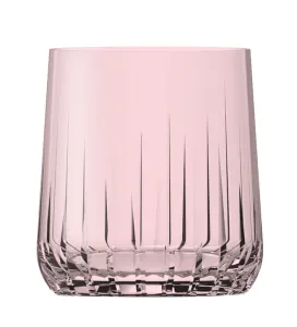 Pasabahce Nova Double Old Fashioned Glass - Pink - 315ml - Set of 6
