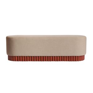 Jens Bench - Upholstered With Wooden Base