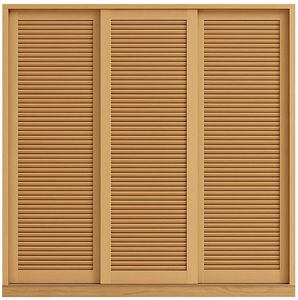 Fae Shutter Sliding Wardrobe