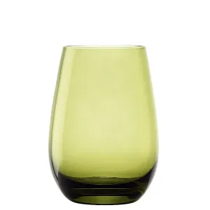 Stölzle Elements Tumbler Glass - Olive